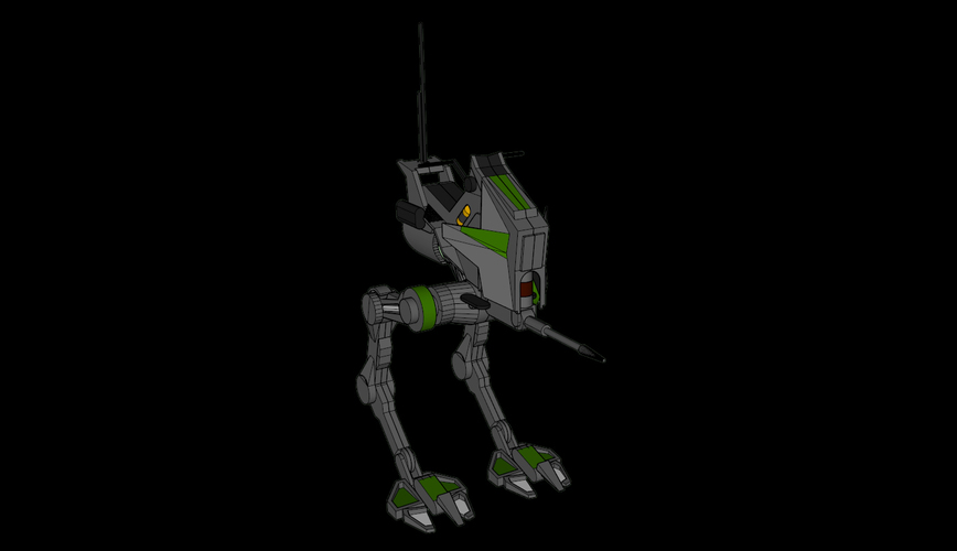 AT-RT - STAR WARS 3D Print 113831 AT-RT - STAR WARS 3D Print 113831