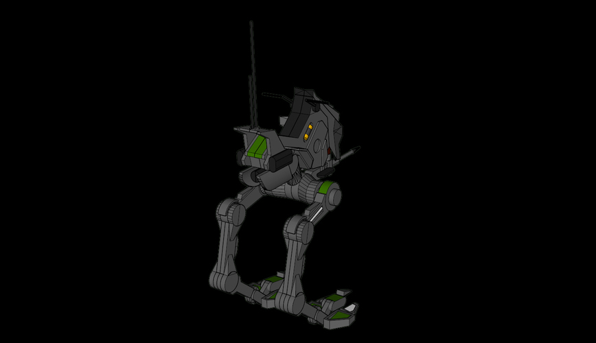 AT-RT - STAR WARS 3D Print 113832 AT-RT - STAR WARS 3D Print 113832