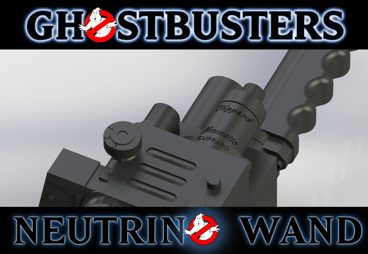 Ghostbusters Neutrino Wand aka Proton Gun 3D Print 113843