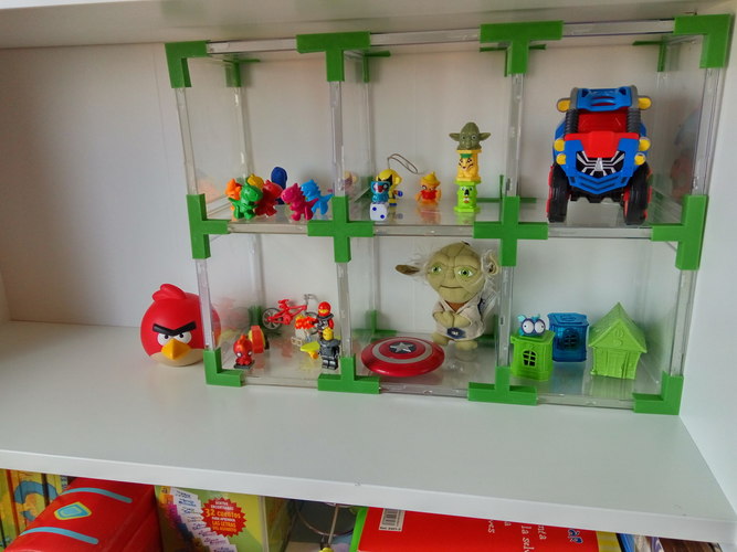 Doll's House // Toy Shelves with Recycled CD Cases. 3D Print 114004