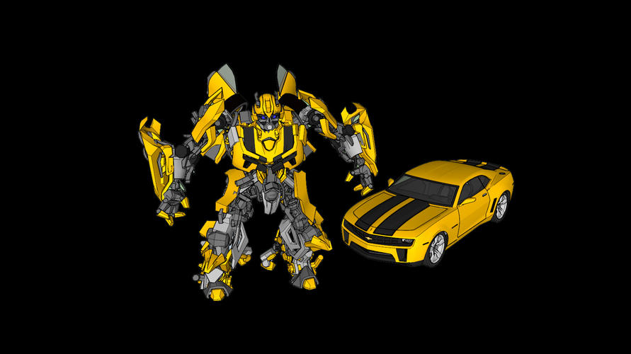 Bumblebee & Camero - Transformers 3D Print 114028