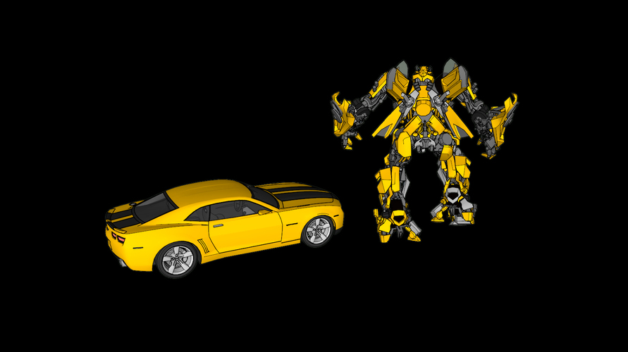 Bumblebee & Camero - Transformers 3D Print 114030