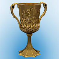 Small Hufflepuff's Cup 3D Printing 114129