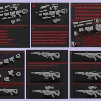Widowmaker's Widow's Kiss Collapsible Sniper Rifle (Overwatch) - Thumbnail 15
