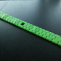 Small Watch-style link bracelet with magnetic closure 3D Printing 114618