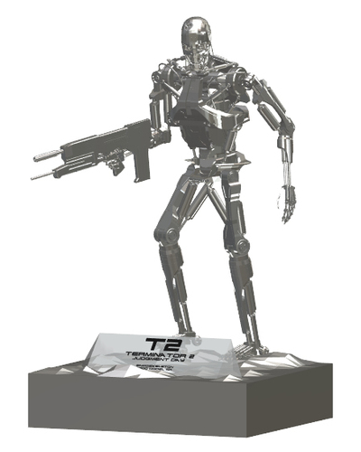 T800 Model 101 Endoskeleton - Terminator 2 3D Print 114708