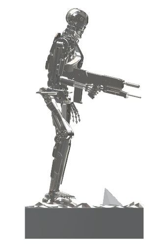 T800 Model 101 Endoskeleton - Terminator 2 3D Print 114713