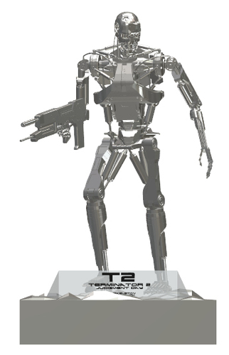 T800 Model 101 Endoskeleton - Terminator 2 3D Print 114714