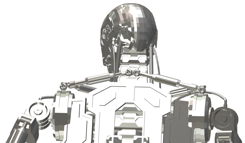 T800 Model 101 Endoskeleton - Terminator 2 3D Print 114721