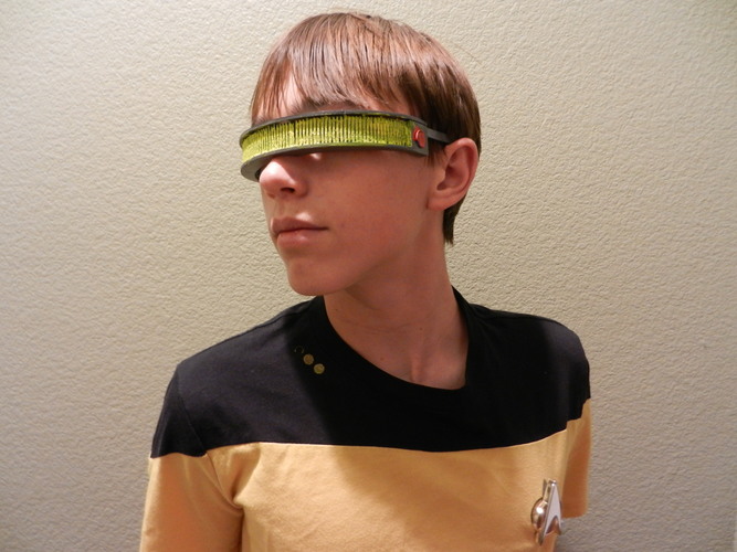 Geordi La Forge Visor--Star Trek: The Next Generation 3D Print 114840