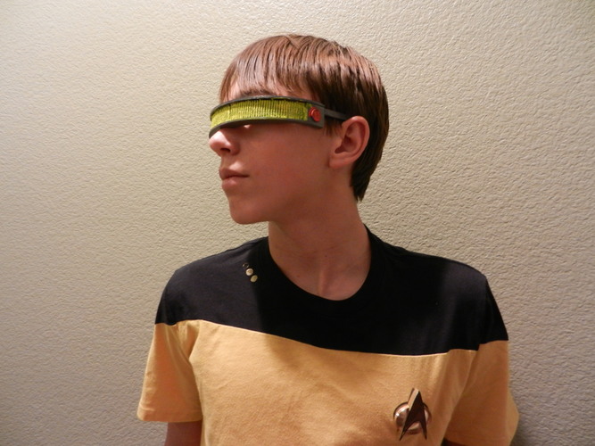 Geordi La Forge Visor--Star Trek: The Next Generation 3D Print 114843
