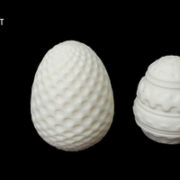 Small Easter Eggs 3D Printing 114901