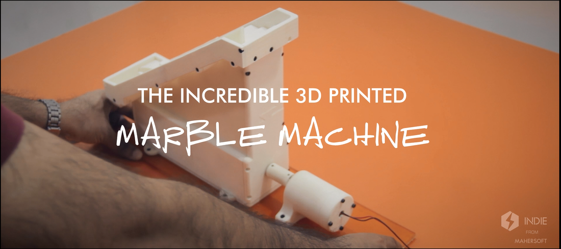 The 3D Printed Marble Machine by Maher Soft  3D Print 114905