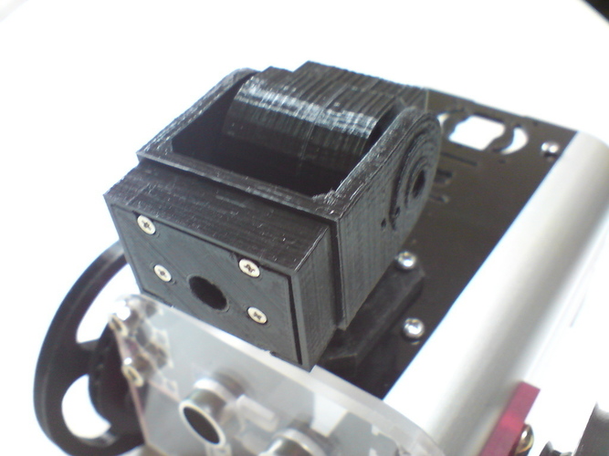 Super Ultra Compact Pan/Tilt Camera Mount - V2 3D Print 114956 Super Ultra Compact Pan/Tilt Camera Mount - V2 3D Print 114956