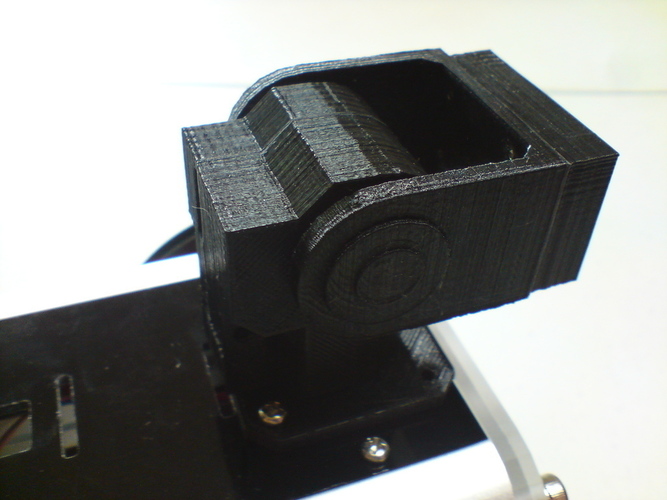 Super Ultra Compact Pan/Tilt Camera Mount - V2 3D Print 114958 Super Ultra Compact Pan/Tilt Camera Mount - V2 3D Print 114958