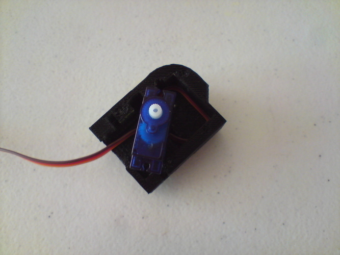 Super Ultra Compact Pan/Tilt Camera Mount - V2 3D Print 114968 Super Ultra Compact Pan/Tilt Camera Mount - V2 3D Print 114968