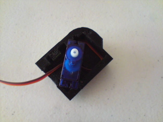 Super Ultra Compact Pan/Tilt Camera Mount - V2 3D Print 114969 Super Ultra Compact Pan/Tilt Camera Mount - V2 3D Print 114969