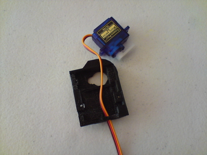 Super Ultra Compact Pan/Tilt Camera Mount - V2 3D Print 114973 Super Ultra Compact Pan/Tilt Camera Mount - V2 3D Print 114973
