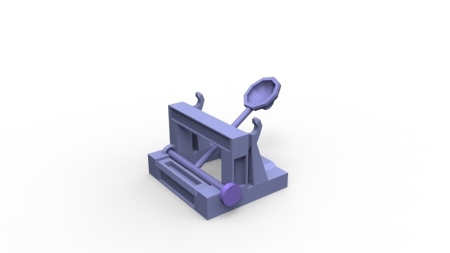 catapult 3D Print 115180 catapult 3D Print 115180