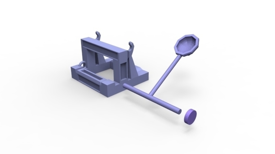 catapult 3D Print 115182 catapult 3D Print 115182