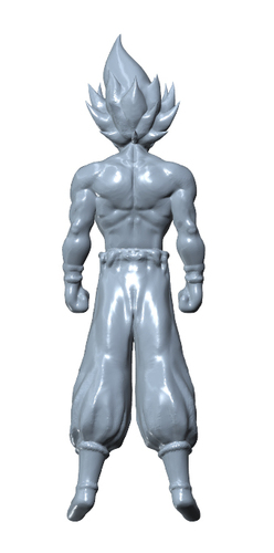 Super Saiyan Goku - Dragon Ball Z 3D Print 115251 Super Saiyan Goku - Dragon Ball Z 3D Print 115251