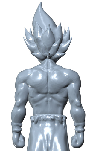 Super Saiyan Goku - Dragon Ball Z 3D Print 115258 Super Saiyan Goku - Dragon Ball Z 3D Print 115258