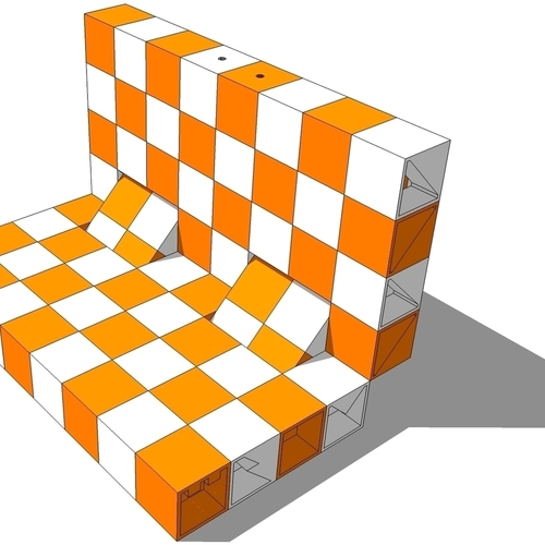 folding chess set 3D Print 115354 folding chess set 3D Print 115354