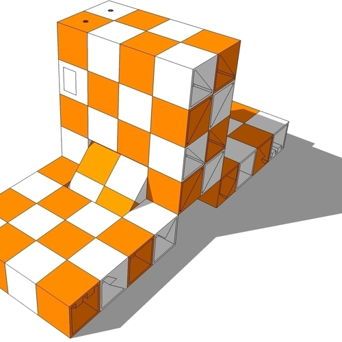 folding chess set 3D Print 115359 folding chess set 3D Print 115359