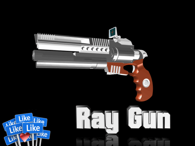 Ray Gun 3D Print 115695