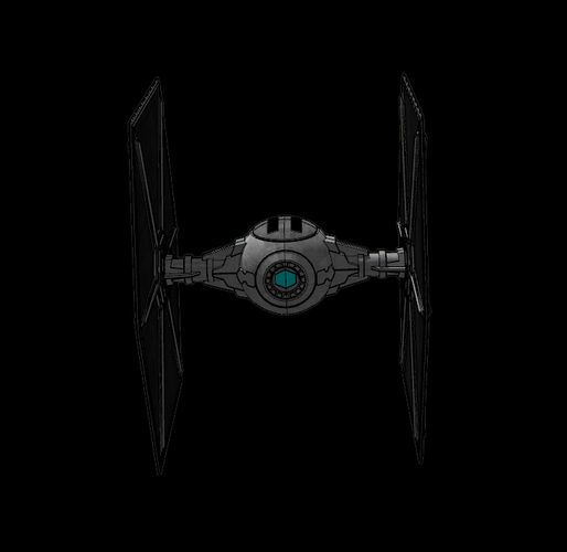 Imperial TIE Fighter - Star Wars 3D Print 115721