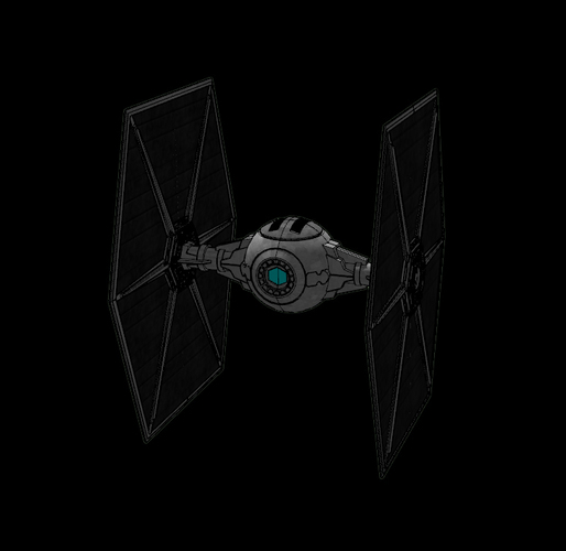 Imperial TIE Fighter - Star Wars 3D Print 115722