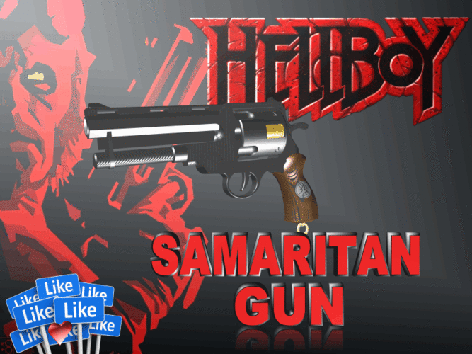 Samaritan Gun - Hellboy 3D Print 115729