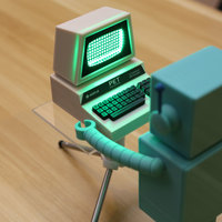 Mini Commodore PET with Charlieplexed LED Matrix - Thumbnail 3