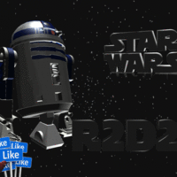 Small R2D2 - Star Wars 3D Printing 115888
