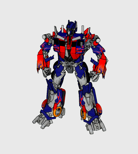 Optimus Prime & Truck - Transformers 3D Print 115918