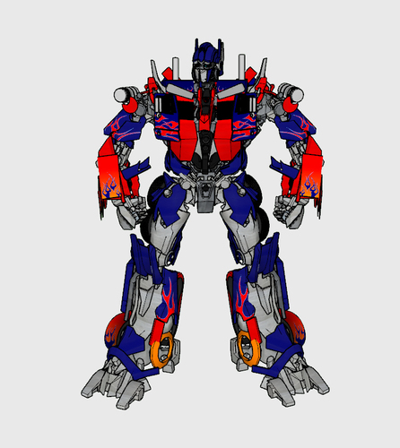 Optimus Prime & Truck - Transformers 3D Print 115919