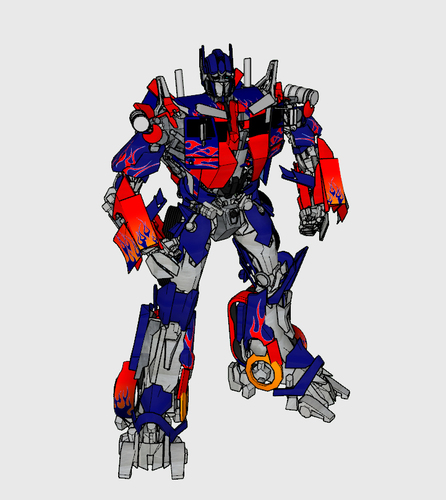 Optimus Prime & Truck - Transformers 3D Print 115920