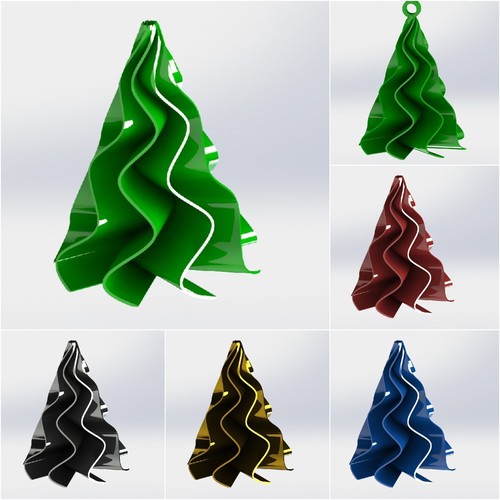 Christmas tree 3D Print 115986 Christmas tree 3D Print 115986