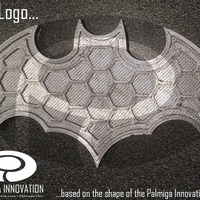 Small Bat Logo 3D Printing 116399