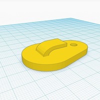 Small Picture Hanger/Wall Hanger 3D Printing 116446