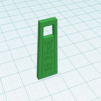 Small Zipper 3D Printing 116449