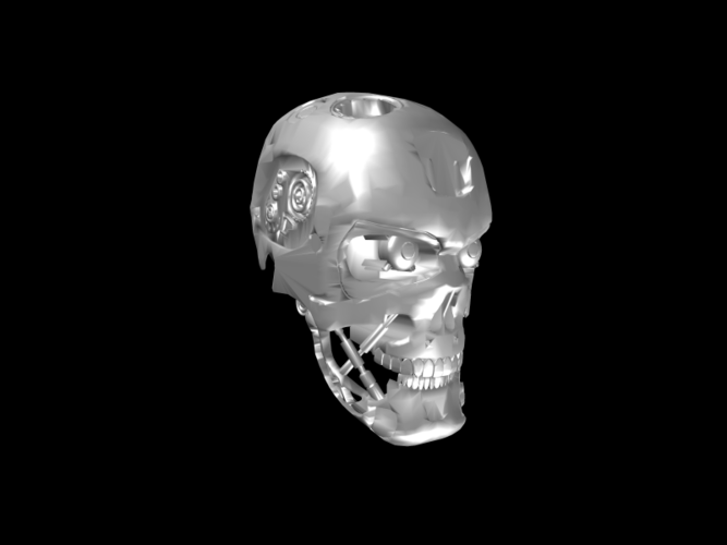 T800 Skull - Terminator 3D Print 116664
