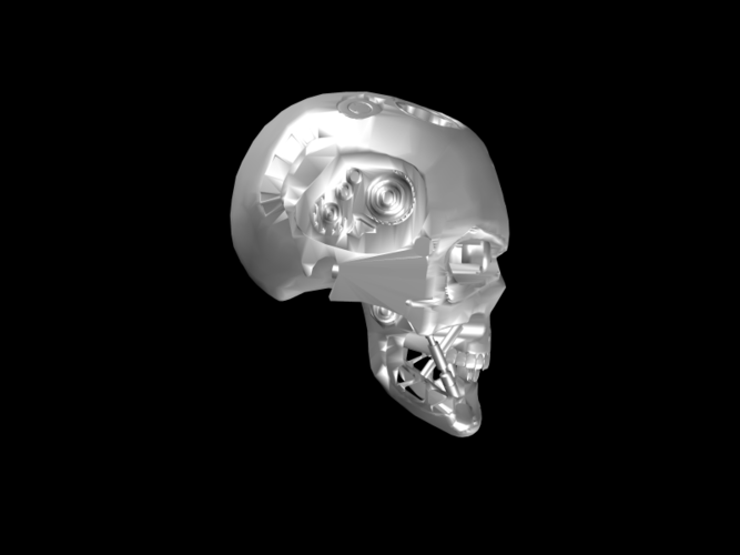 T800 Skull - Terminator 3D Print 116665