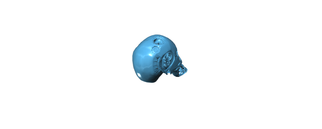 T800 Skull - Terminator 3D Print 116670