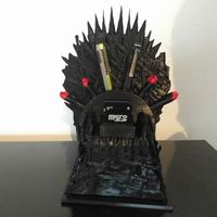 Small Game of Thrones USB throne 3D Printing 116672