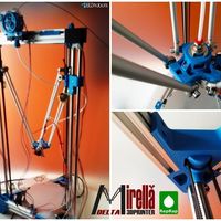 Small MIRELLA Delta 3DPrinter 3D Printing 116741