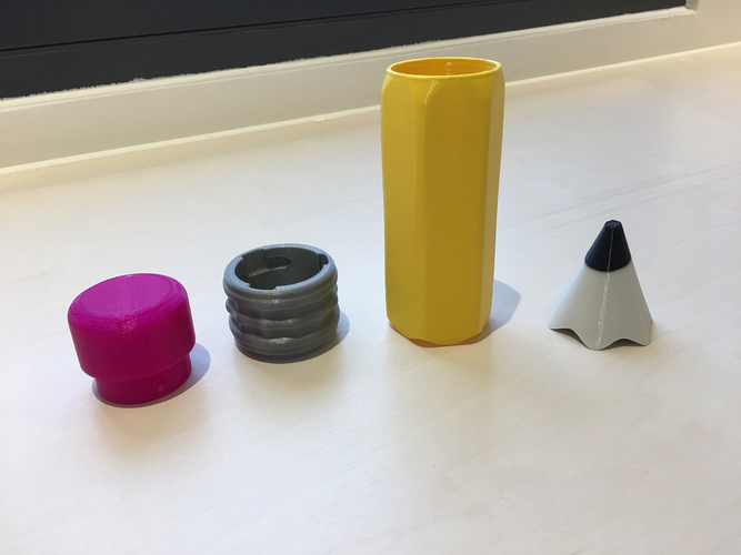 Pencil pencil case 3D Print 116816 Pencil pencil case 3D Print 116816