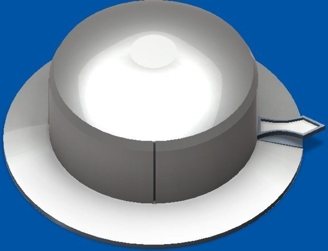 Turing Volume or channel Switch for your design :-) 3D Print 116914 Turing Volume or channel Switch for your design :-) 3D Print 116914