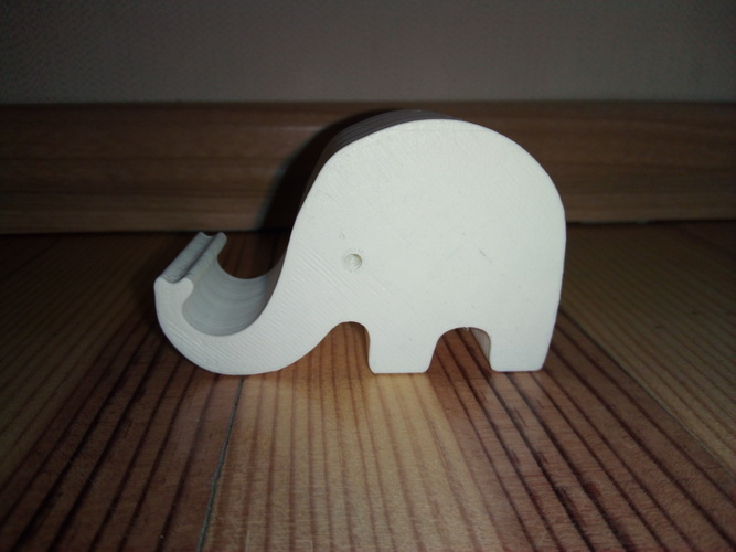 Phone holder elephant 3D Print 116989