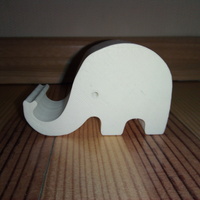 Small Phone holder elephant 3D Printing 116989